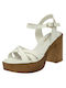 Women's Sandals Shoegar B204 White