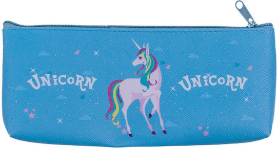 Out of the Blue Einhorn Federmäppchen Blau
