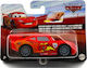 Cars Αυτοκινητάκι Pull Back Lightning Mcqueen With Racing Wheels για 3+ Ετών HWY41