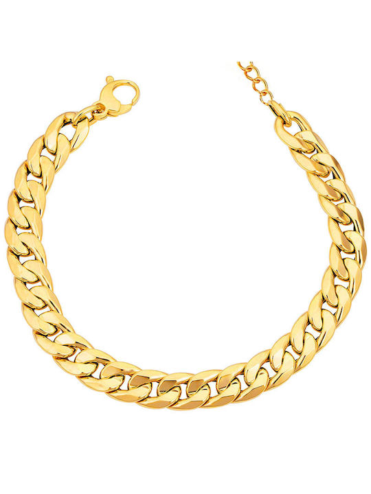 Theodora's Jewellery Chain Hand from Steel Gold-plated