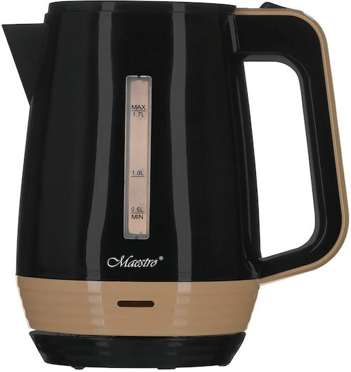Maestro MR-033 Fierbător 1.7lt 2200W Negru