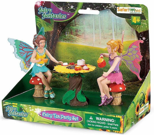 Μινιατούρες Safari Fairy Fantasies Tea Party Set Σετ Πάρτυ Τσαγιού Νεραϊδών
