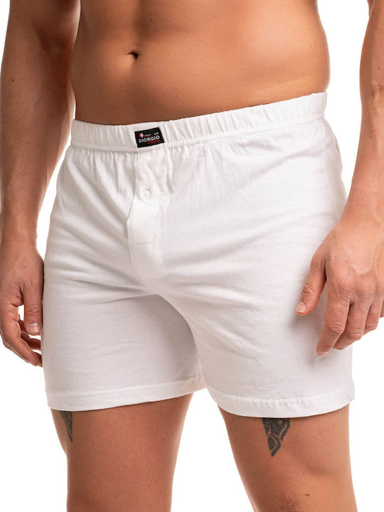 Giorgio Herren Boxershorts White 1Packung