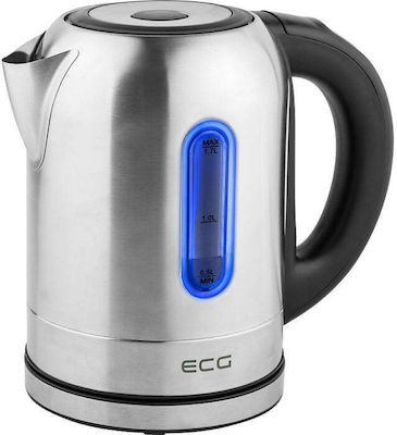 ECG Kettle 1.7lt Gray