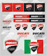 Ducati Motorcycle Decorative Multicolour