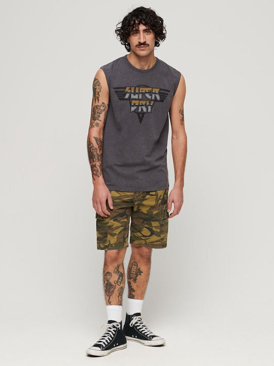 Superdry Heavy Bermudă de Bărbați Cargo Camo