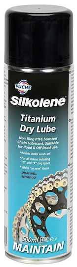 Fuchs Silkolene Titanium Dry Lube Lubrifiant Lanț Motocicletă 500ml