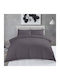 Melinen Cuvertură de pat Simplă 160x245 Urban Line Black - Dark Grey