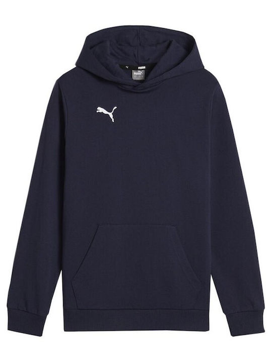 Puma Kids Sweatshirt with Hood Navy Blue