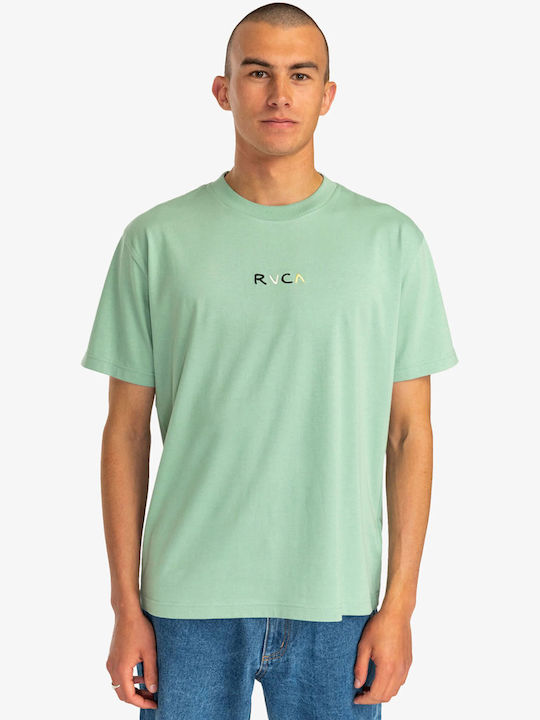 RVCA Men's Short Sleeve T-shirt Green