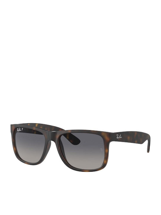 Ray Ban Justin Unisex Γυαλιά Ηλίου με Καφέ Ταρτ...