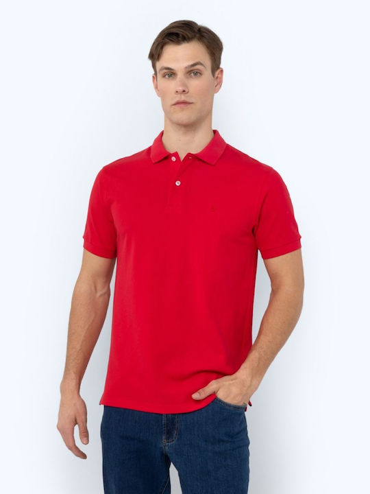 The Bostonians Ανδρική Μπλούζα Polo Κοκκινο