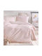 Rythmos Tiny Heart Set Kids Duvet Cover Single with Pillowcase Cotton Somon 160x250cm