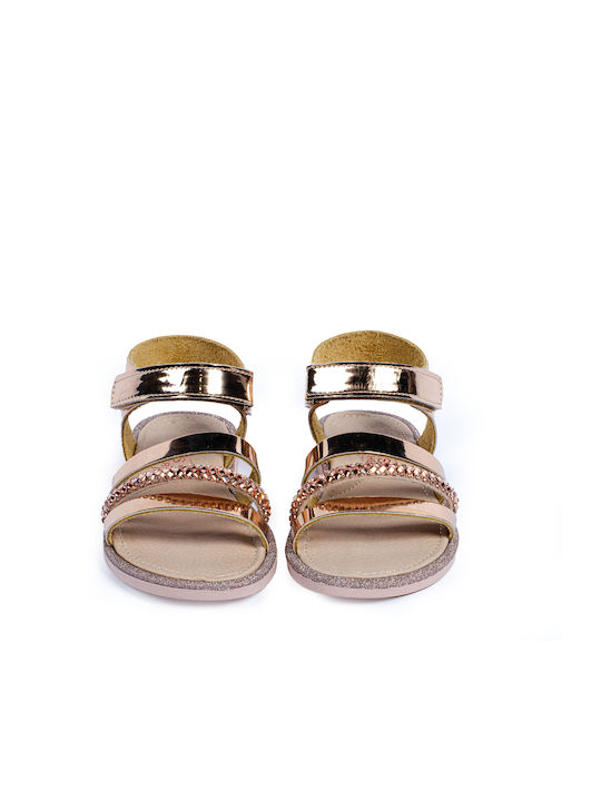 Babyl's Kinder Sandalen Rose Gold