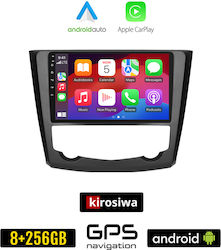 Kirosiwa Car Audio System for Renault Kadjar 2015+ (Bluetooth/USB/AUX/WiFi/GPS/Apple-Carplay/Android-Auto) with Touch Screen 9"