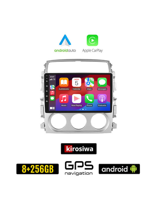 Kirosiwa Car Audio System for Suzuki Liana 2001-2007 (Bluetooth/USB/AUX/WiFi/GPS/Apple-Carplay/Android-Auto) with Touch Screen 9"