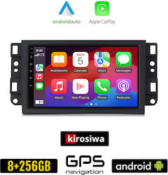 Kirosiwa Sistem Audio Auto pentru Chevrolet Captiva 2006-2011 (Bluetooth/USB/AUX/WiFi/GPS/Apple-Carplay/Android-Auto) cu Ecran Tactil 7"