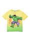 Superheroes Kids Blouse Yellow