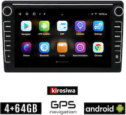 Kirosiwa Car-Audiosystem für Seat Arosa / Ibiza Skoda Octavia / Fabia / Hervorragend Volkswagen Golf / Passat / Bora / Polo (Bluetooth/USB/WiFi/GPS) mit Touchscreen 8"