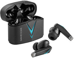 Tracer T6 Pro In-ear Bluetooth Handsfree Ακουστικά με Θήκη Φόρτισης Μαύρα