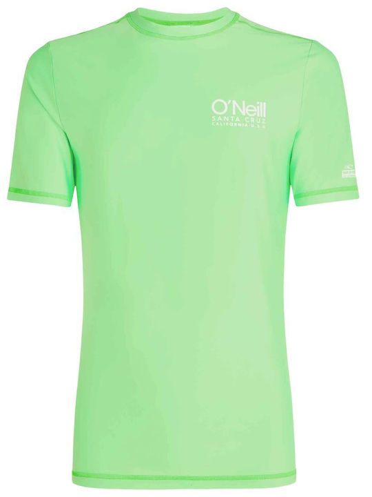 O'neill Ανδρική Κοντομάνικη Αντηλιακή Μπλούζα Πράσινη