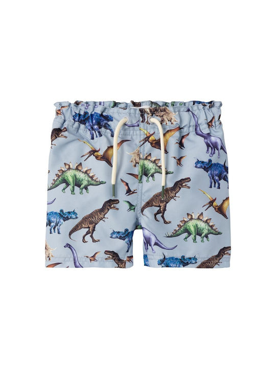 Name It Costum de baie pentru copii Pantaloni scurți de înot Dinos Blue