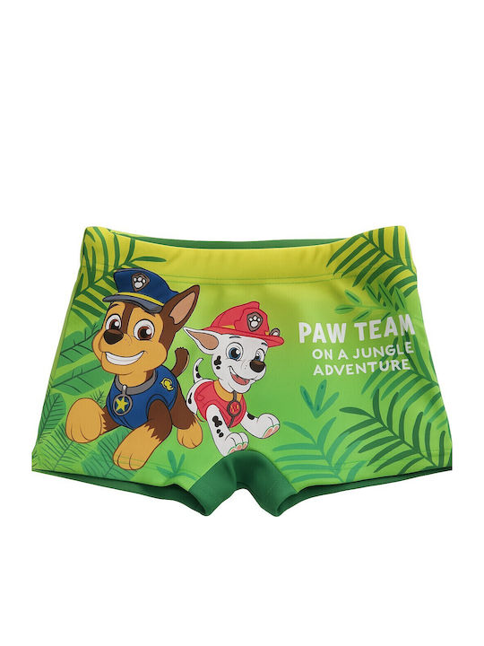 Paw Patrol Costum de baie pentru copii Pantaloni scurți de înot green Paw Patrol Costum de baie pentru copii Pantaloni scurți de înot green
