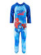 Superheroes Kids Swimwear One-Piece Blue