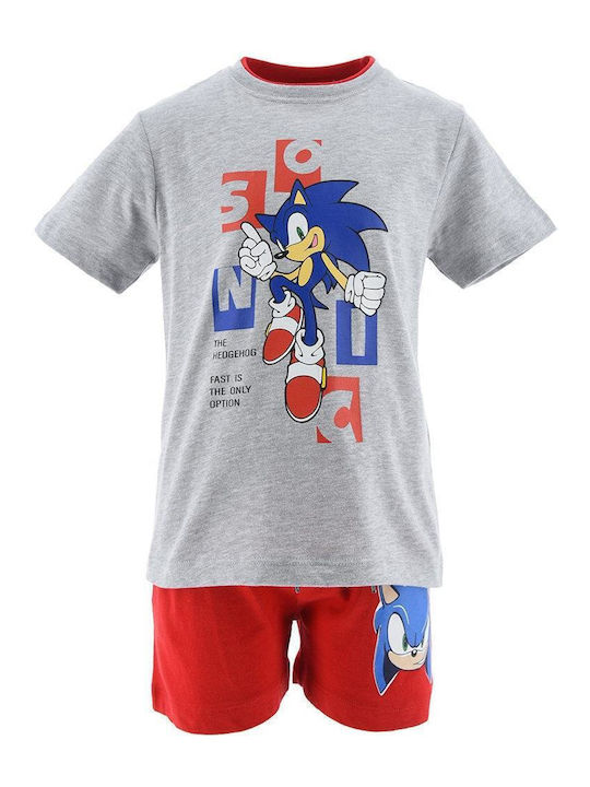 Kids' Set with Shorts Summer 2pcs Lgrey