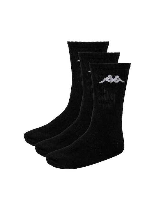 Kappa Ανδρικές Κάλτσες Black 3Pack