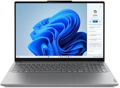 Lenovo Yoga Pro 9 16IMH9 16" 165Hz (Ultra 9-185H/32GB/1TB SSD/GeForce RTX 4060/W11 Acasă) Luna Grey (Tastatură GR)