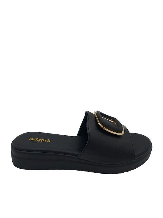 Sandale Casual Damă Flatforme Negre