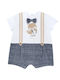 Chicco Baby Bodysuit Set White