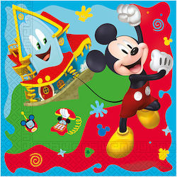 Mickey Rock The House Χαρτοπετσέτες 33x33εκ. 8τμχ Mickey Rock The House Χαρτοπετσέτες 33x33εκ. 8τμχ