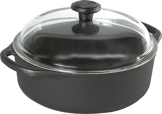 Skeppshult Deep Pot made of Cast Iron 3lt / 24cm