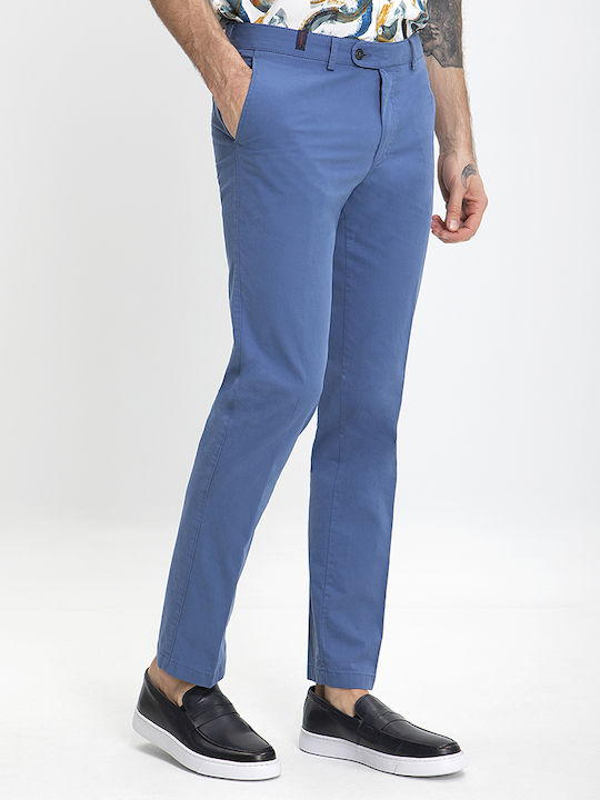 Vardas Men's Trousers Chino Blue