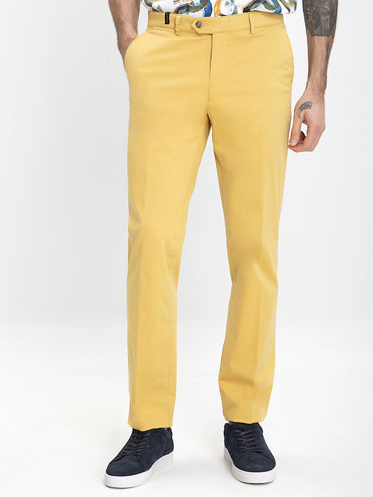 Kaiserhoff Pantaloni pentru bărbați Chino mustard
