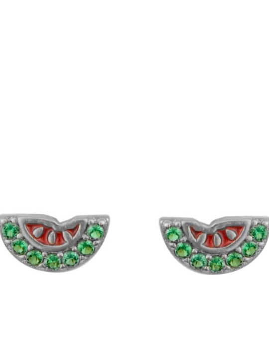Papoulidis Jewellery Kids Earrings Studs from Silver
