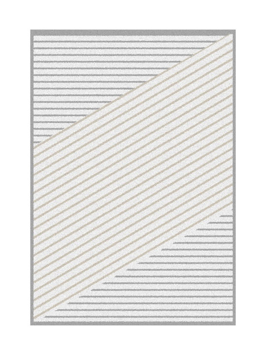 Tzikas Carpets 52001-103 Teppich Rechteckig White-Grey