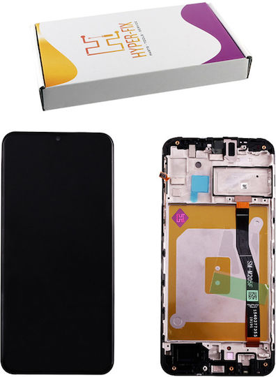 Samsung Screen with Touch Mechanism and Frame for M205 M20 2019 (Black)
