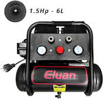 Single-Phase Air Compressor 6lt 1.5hp