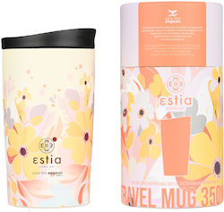 Estia Travel Mug Save The Aegean 350ml Spring sonata