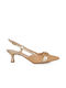 Seven Pumps mit Riemchen Beige