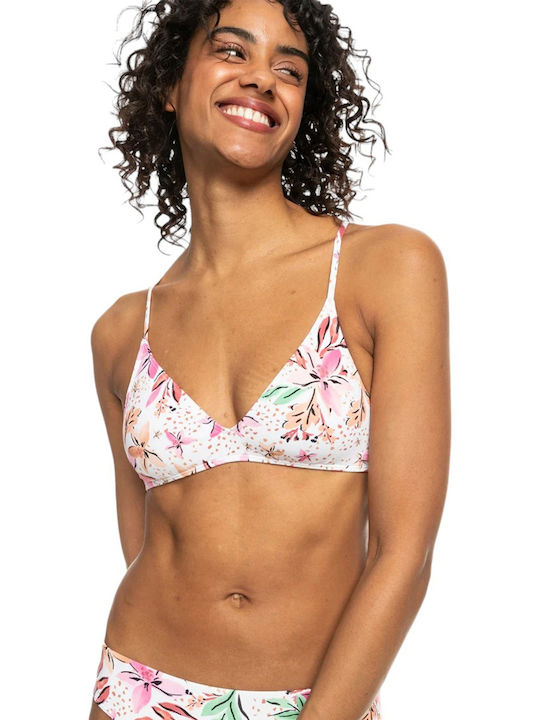 Roxy Bikini Bra Beach Classics White