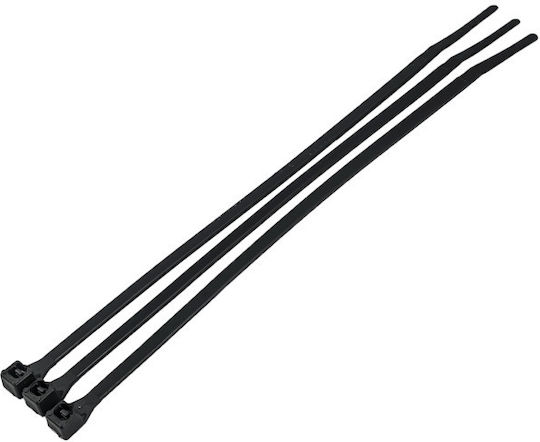 Hydrostab Legături Cablu Din Plastic 200mmx3.4mm În Culoare Neagră 3 Bucăți HS0120083