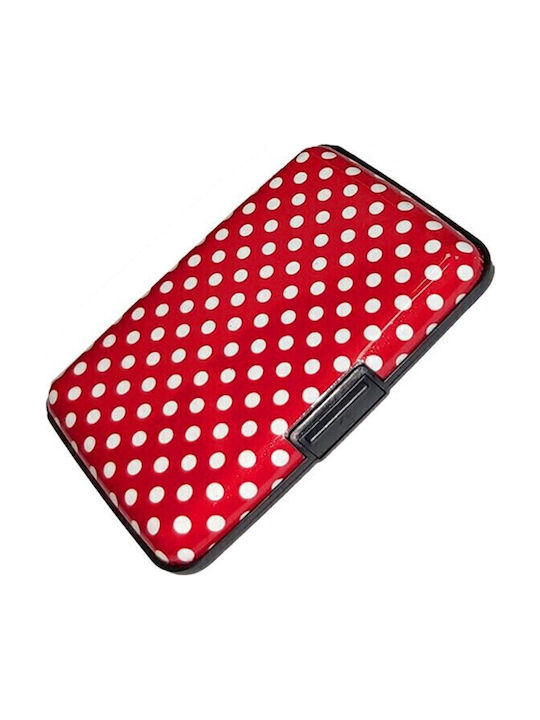 V-store Women's Wallet Cards Red