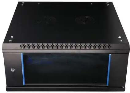 Extralink Montat pe perete Cabină Rack 4U 60x60cm Negru EX.2893