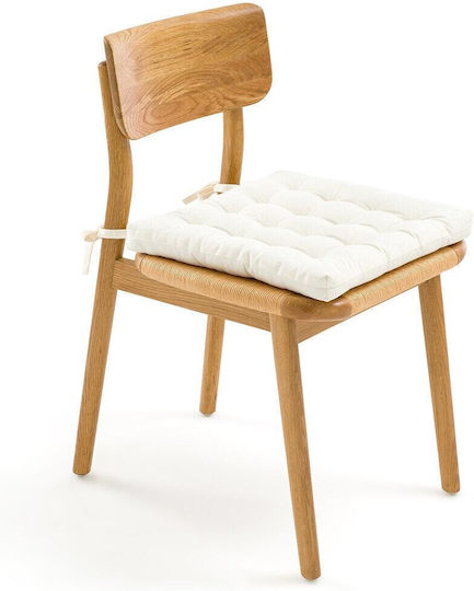 La Redoute Interieurs Garden Chair Cushions White 40x40cm