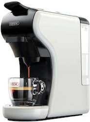 Hibrew H1A Kaffeemaschine für Kapseln Dolce Gusto Druck 19bar Weiß