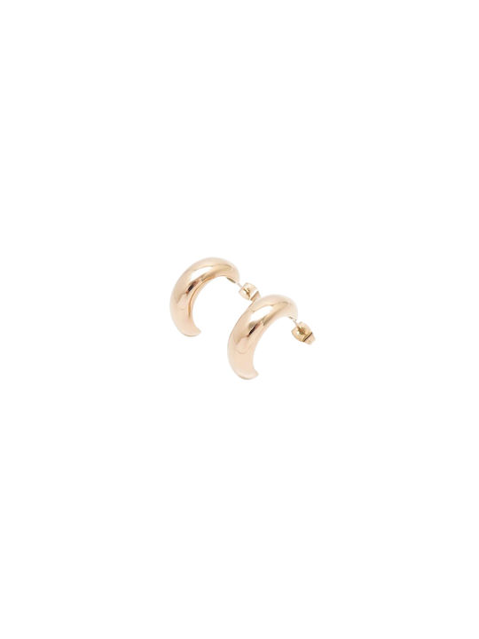 Puppis Earrings made of Steel Gold Plated